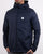 Pretty Green Lightweight Zip Up Hooded Jacket Navy