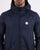Pretty Green Lightweight Zip Up Hooded Jacket Navy