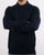 Ben Sherman LS Knitted Polo Navy
