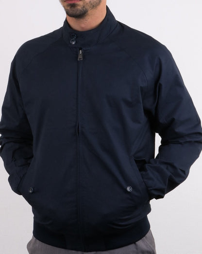 Ben Sherman Harrington-Jacke Marineblau