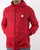 Pretty Green Lightweight Zip Up Hooded Jacket Red