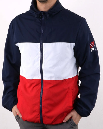 Fila Vintage Howie Jacke Marineblau