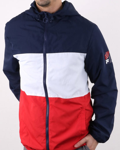 Fila Vintage Howie Jacke Marineblau