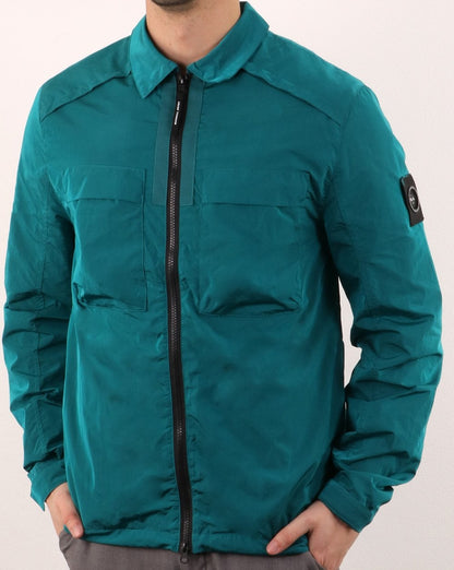 Marshall Artist Molecular Overshirt Blaugrün