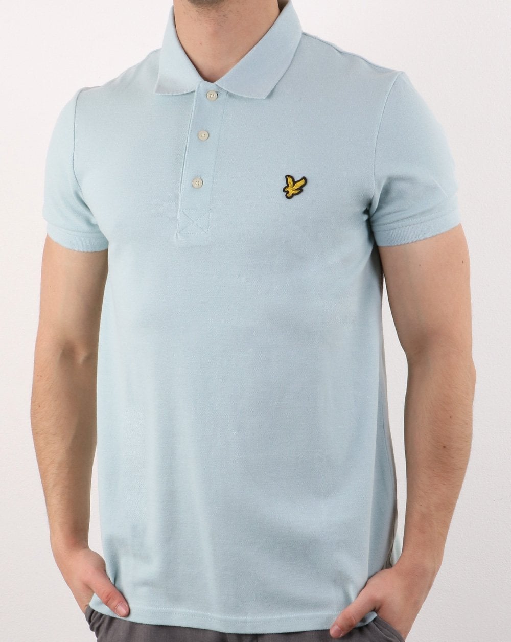 Lyle And Scott Poloshirt Hellblau Shore