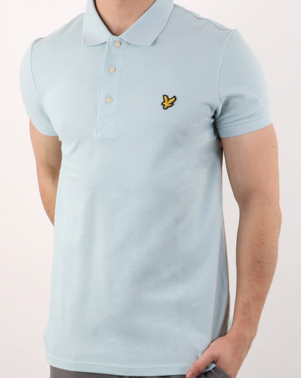 Lyle And Scott Poloshirt Hellblau Shore