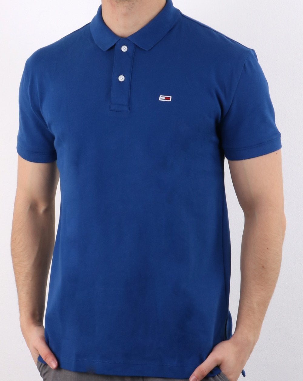 Tommy Hilfiger Klassisches Poloshirt Blau