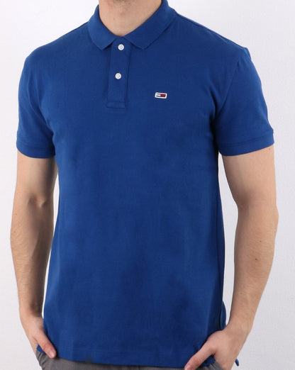 Tommy Hilfiger Klassisches Poloshirt Blau
