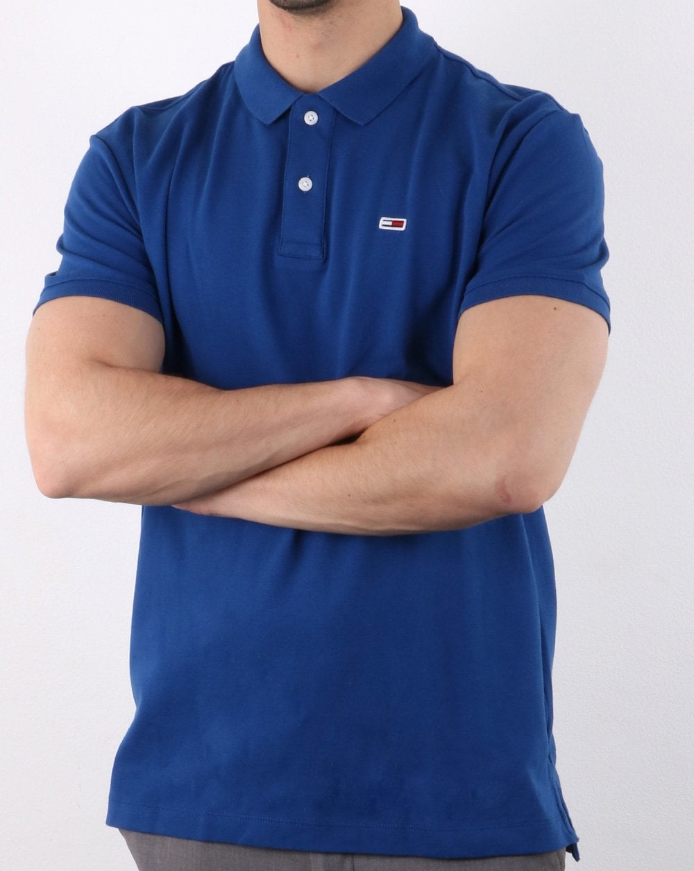 Tommy Hilfiger Klassisches Poloshirt Blau