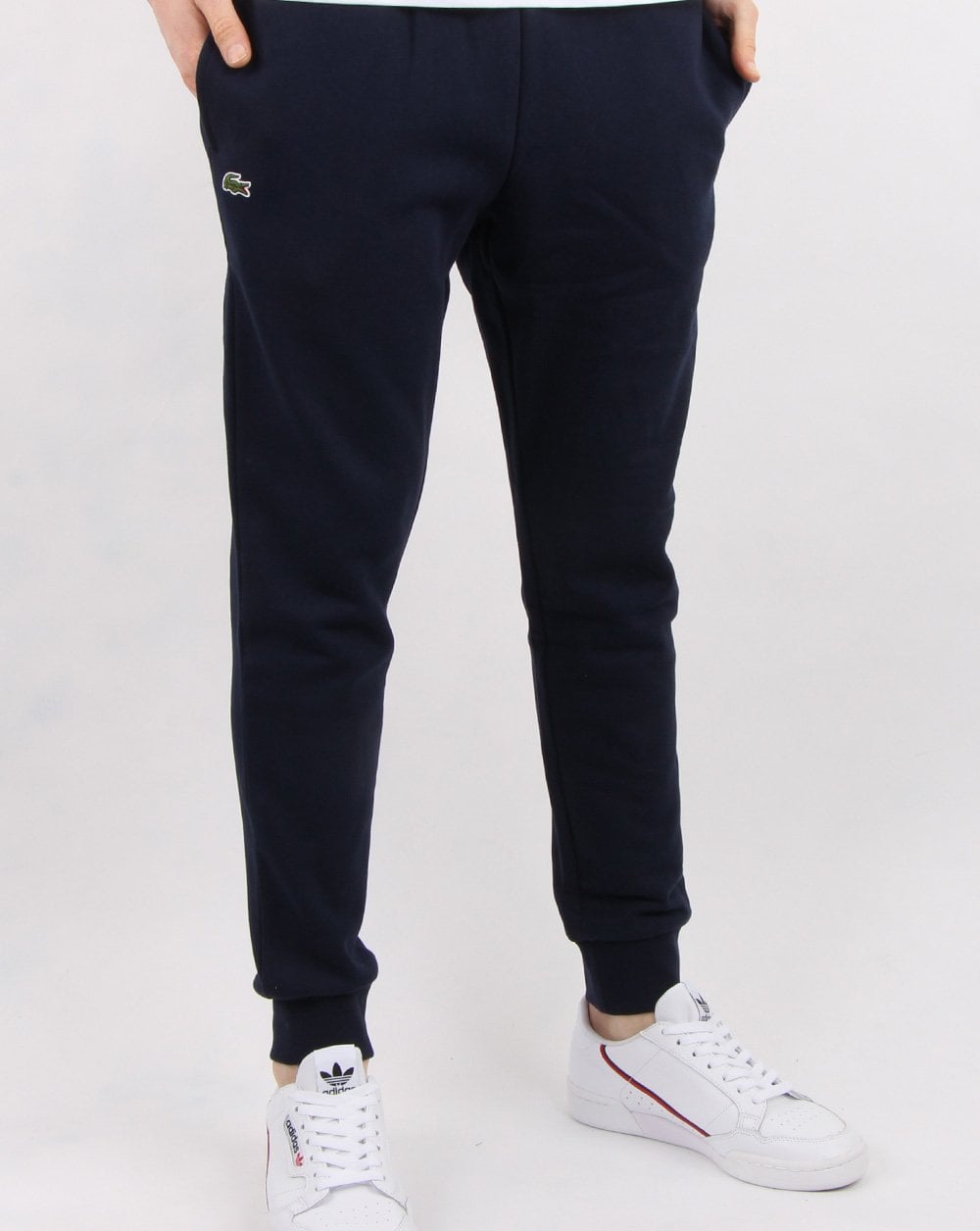Lacoste Cuffed Slim Track Pants Navy