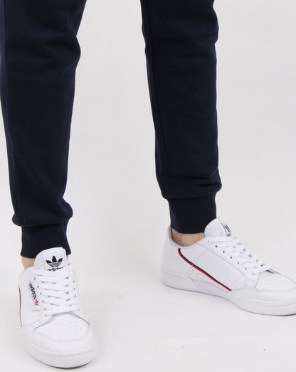 Lacoste – Schmale Trainingshose mit Bündchen in Marineblau