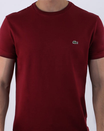 Lacoste T-Shirt Dunkelrot