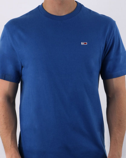 Tommy Hilfiger Klassisches T-Shirt Blau