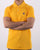 Fila Vintage Dante Polo Shirt Yellow Gold