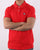 Fila Vintage Dante Polo Shirt Red