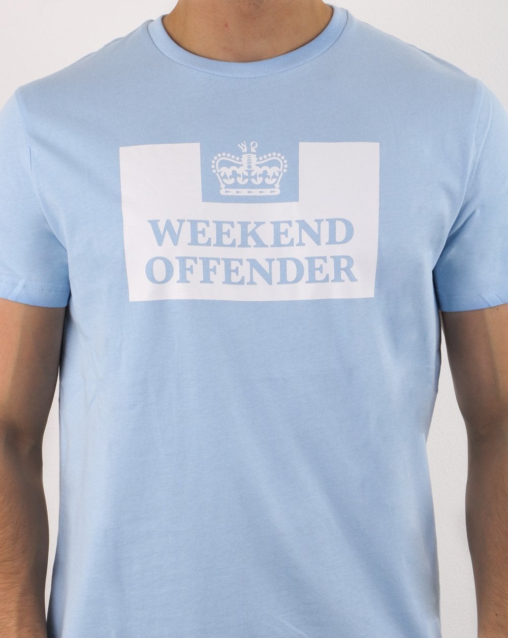 Weekend Offender Prison T-Shirt Himmelblau