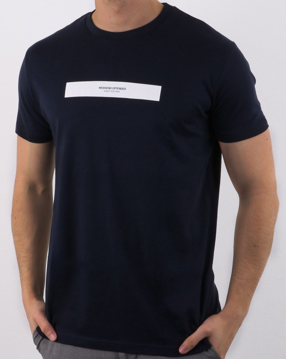 Weekend Offender Capsule T-Shirt Marineblau