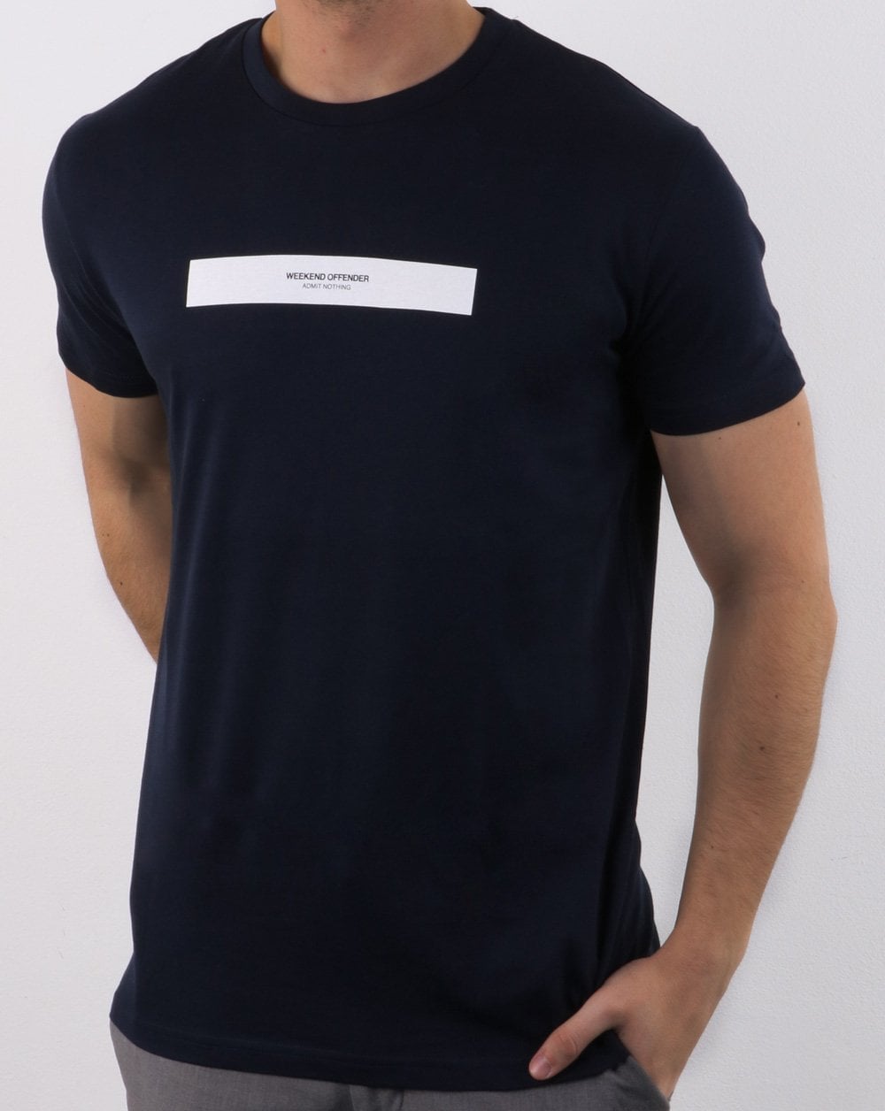 Weekend Offender Capsule T-Shirt Marineblau