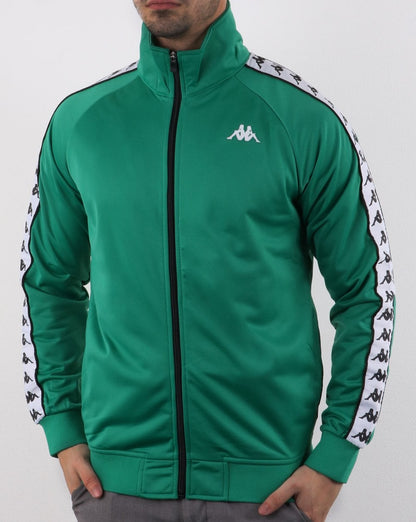 Kappa Anniston Banda Jacke Grün/Weiß