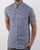 Ben Sherman Gingham Short Sleeve Shirt Dark Blue