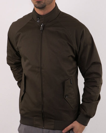 Ben Sherman Harrington Jacke Dunkelgrün