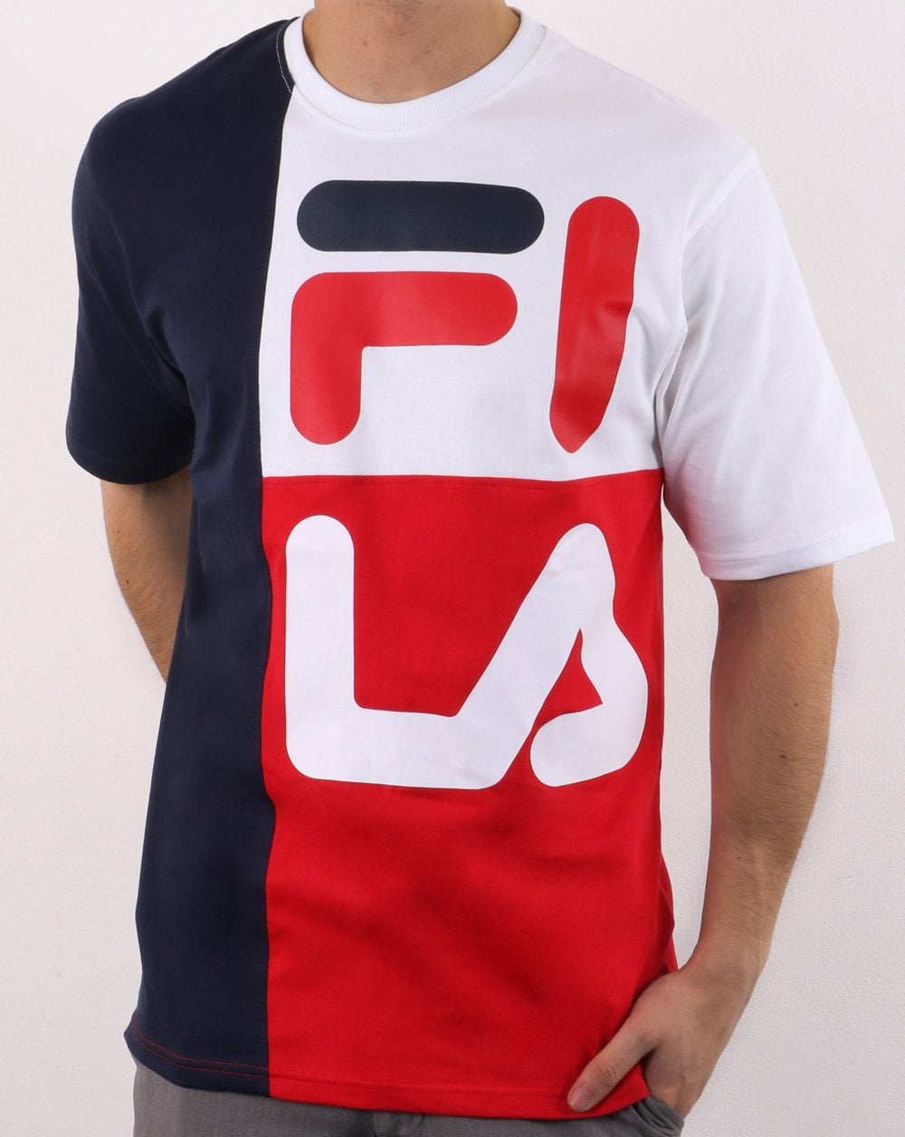 Fila Vintage Indo T-Shirt Marineblau
