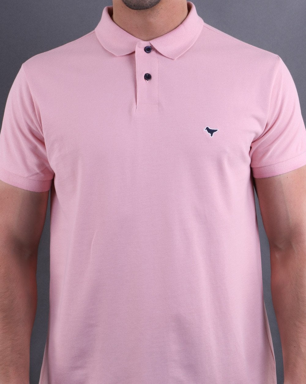 Weekend Offender Dove Polo Shirt Rose
