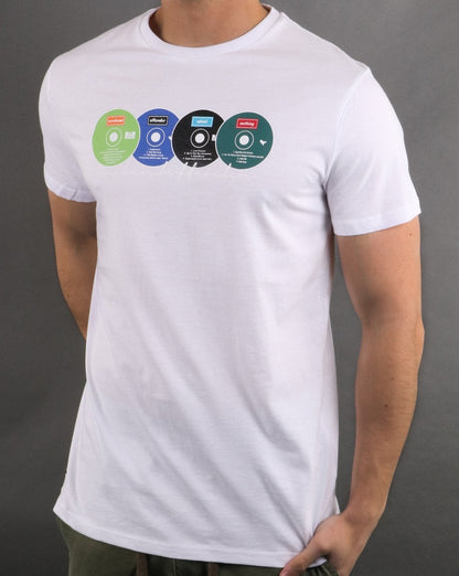 Weekend Offender – T-Shirt „Definitely Maybe“ in Weiß
