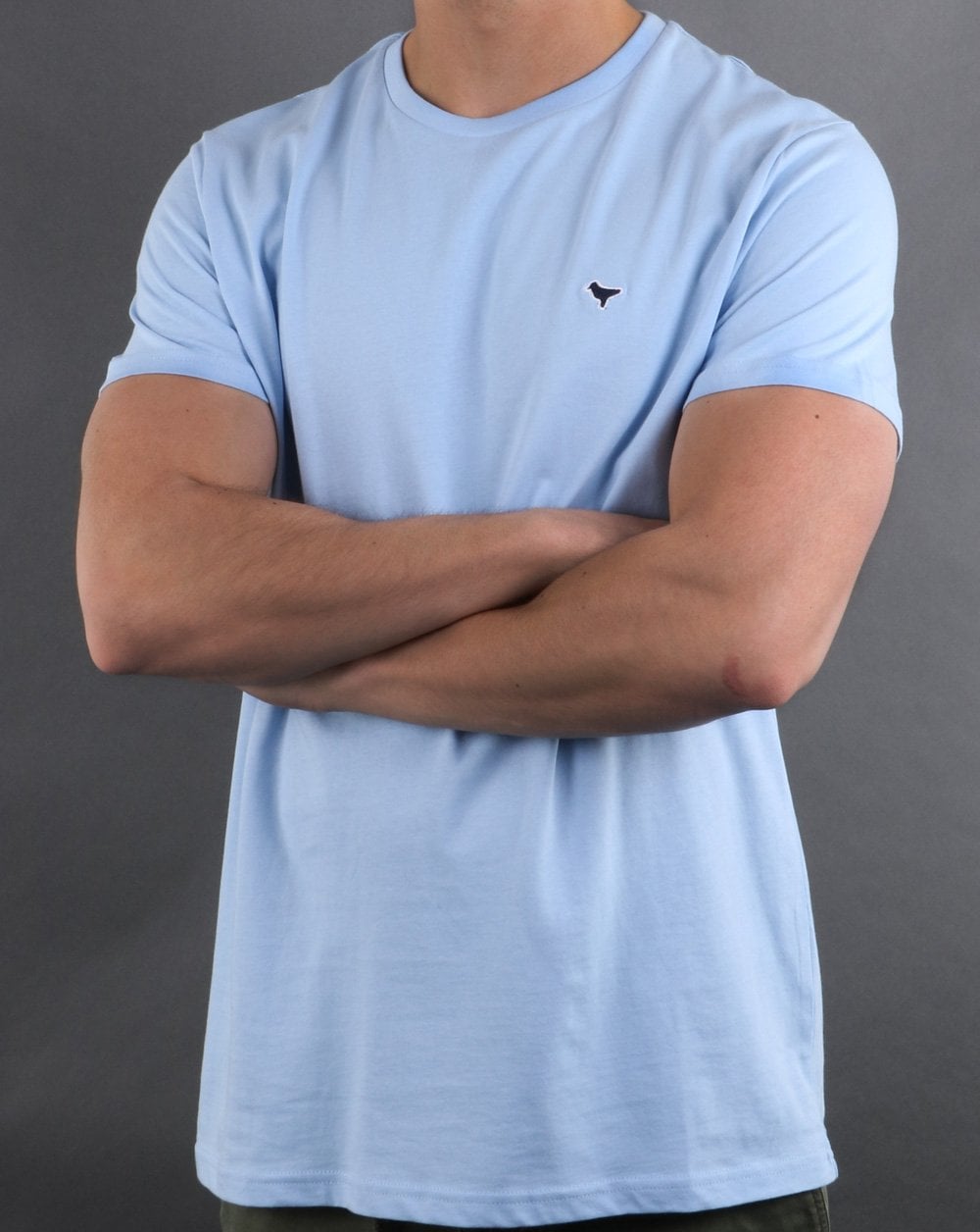 Weekend Offender Enzo T-Shirt Himmelblau