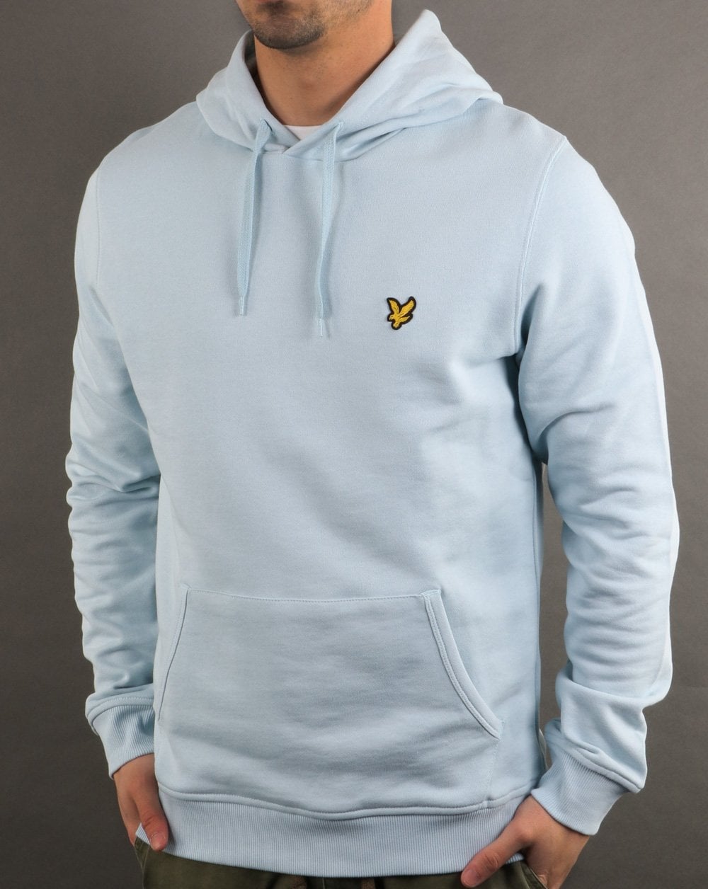 Lyle And Scott Pullover Hoodie Hellblau Shore