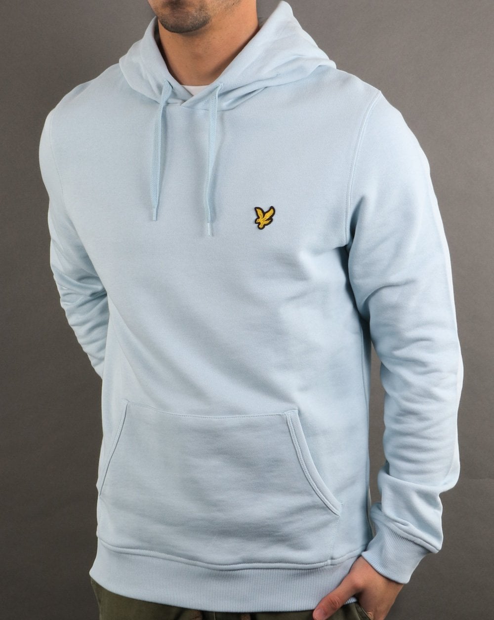 Lyle And Scott Pullover Hoodie Hellblau Shore