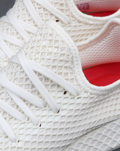 Adidas Deerupt Comfort Sneakers Weiß/Shock Rot