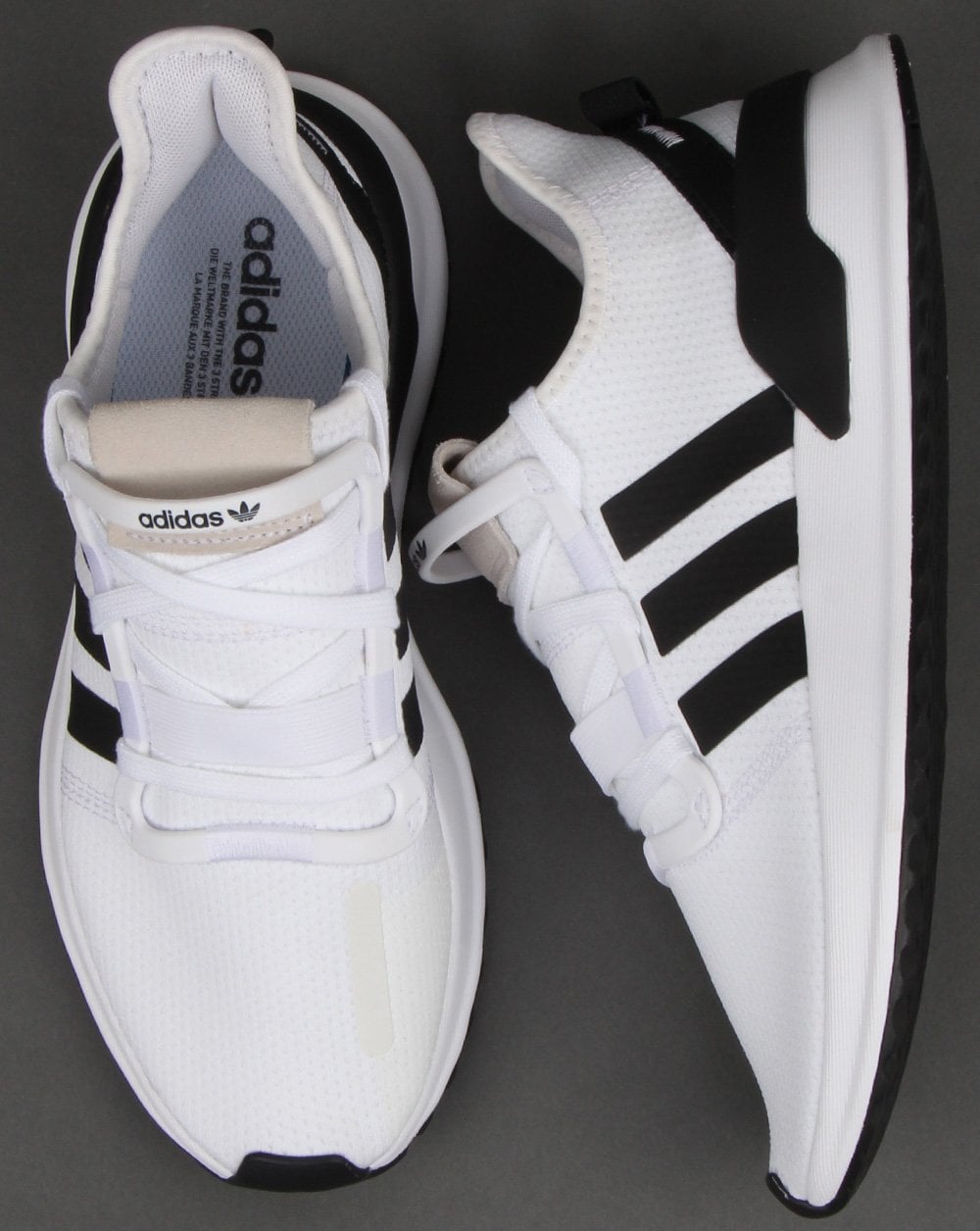Adidas U_path Run Sneaker Weiß/Schwarz