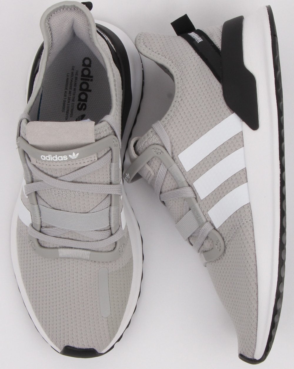 Adidas U_path Run Sneaker Hellgrau/Weiß