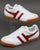 Gola Harrier Leather Trainer White/red