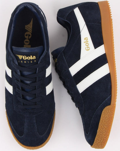 Gola Harrier Wildleder-Sneaker Marineblau/Weiß
