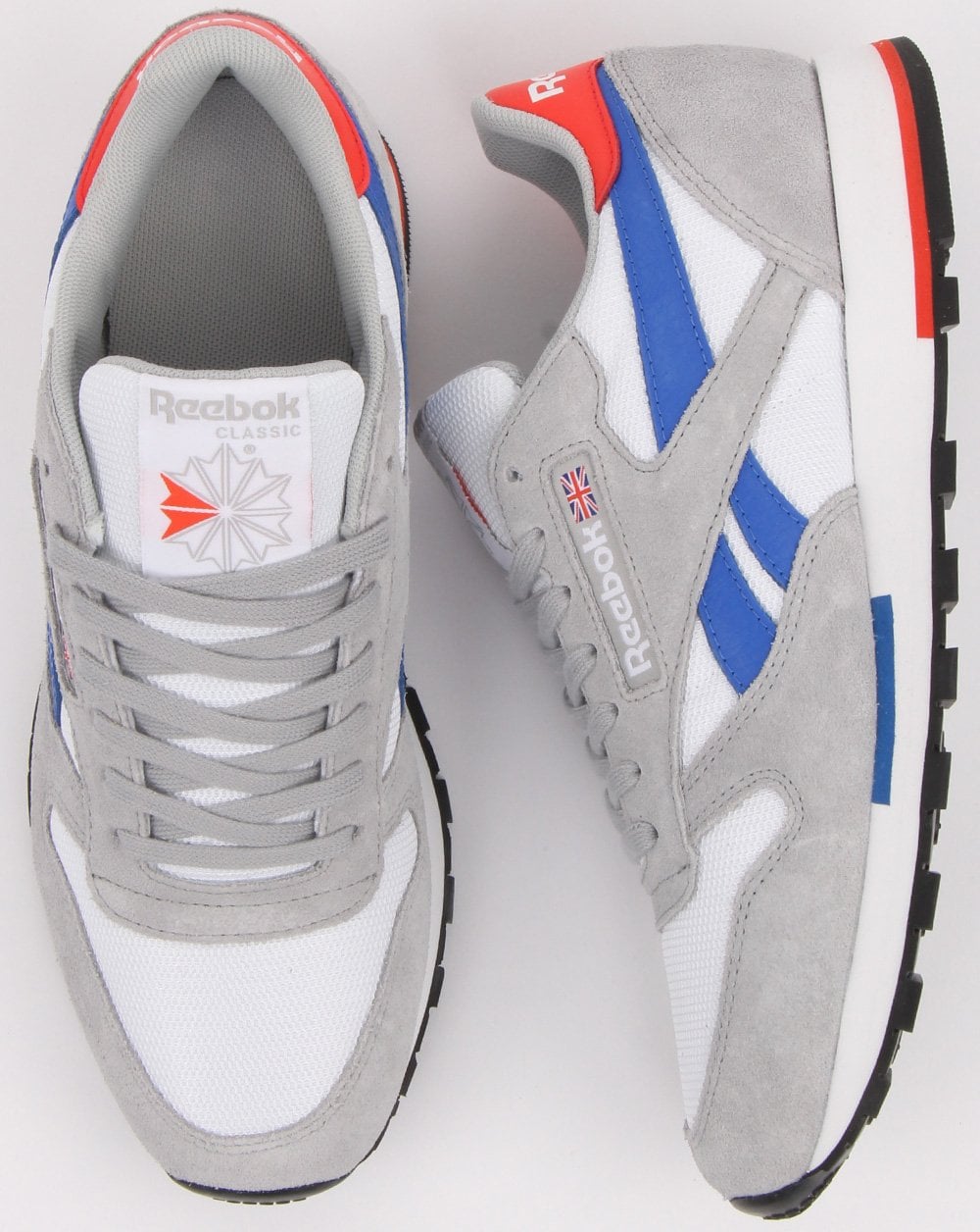 Reebok Classic Sneakers Weiß/Grau/Blau