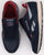 Reebok Classic Leather Trainers Navy/red