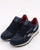 Reebok Classic Leather Trainers Navy/red