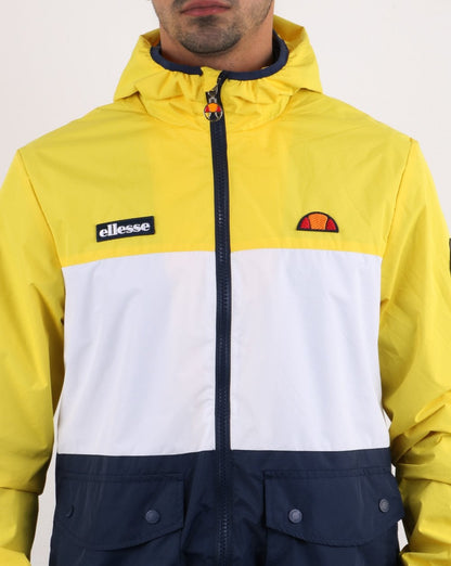 Ellesse Triple Jacke Gelb Weiß Marine