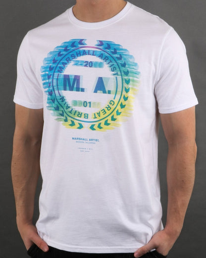 Marshall Artist Molecular Graphic T-Shirt Weiß