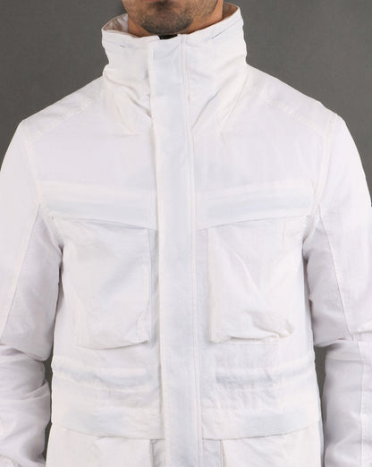 Marshall Artist Garment Dyed Feldjacke Weiß