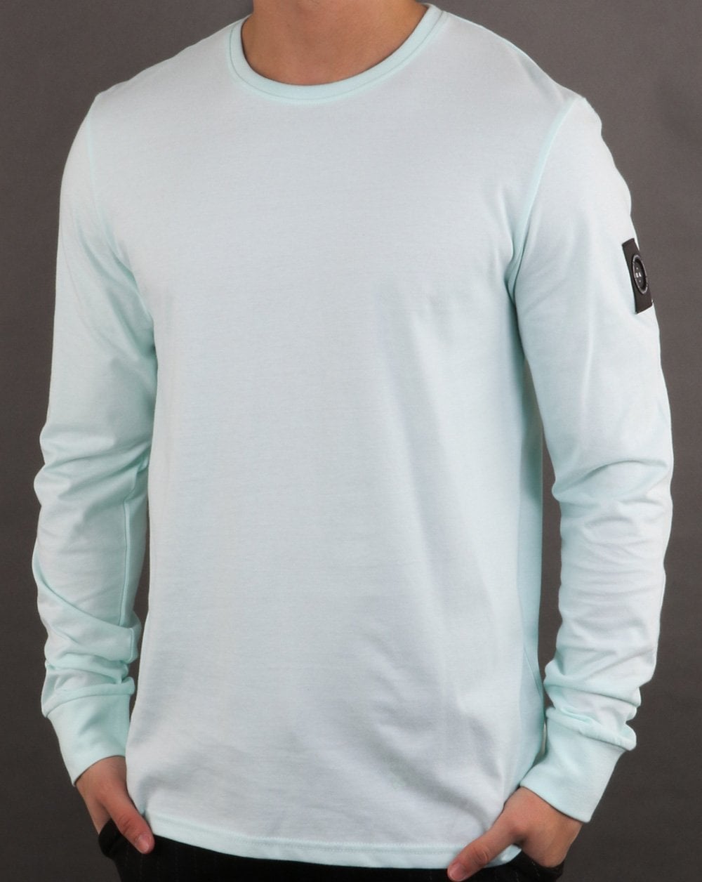Marshall Artist Siren Langarm-T-Shirt Hellblau