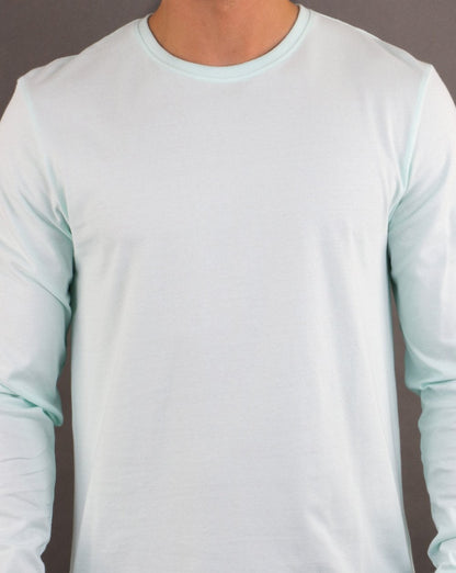 Marshall Artist Siren Langarm-T-Shirt Hellblau