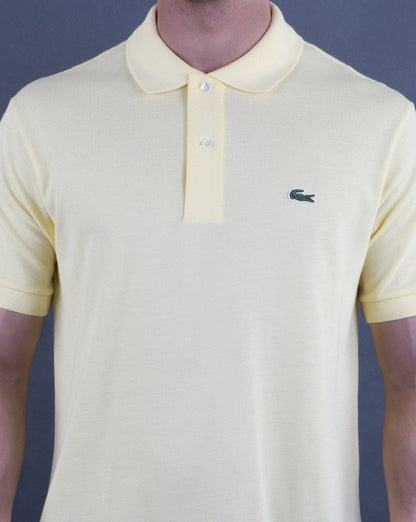Lacoste Klassisches Poloshirt Gelb