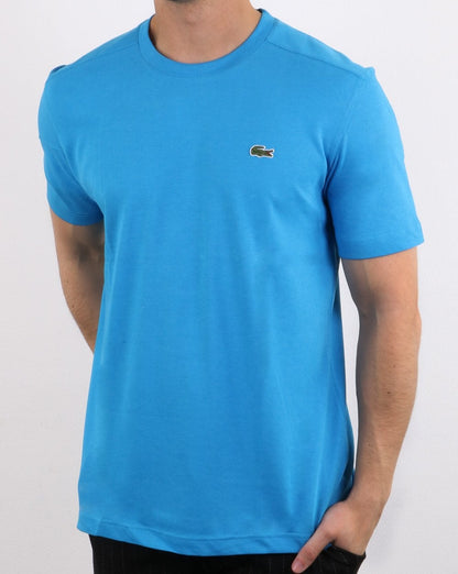 Lacoste Rundhals-T-Shirt Blau