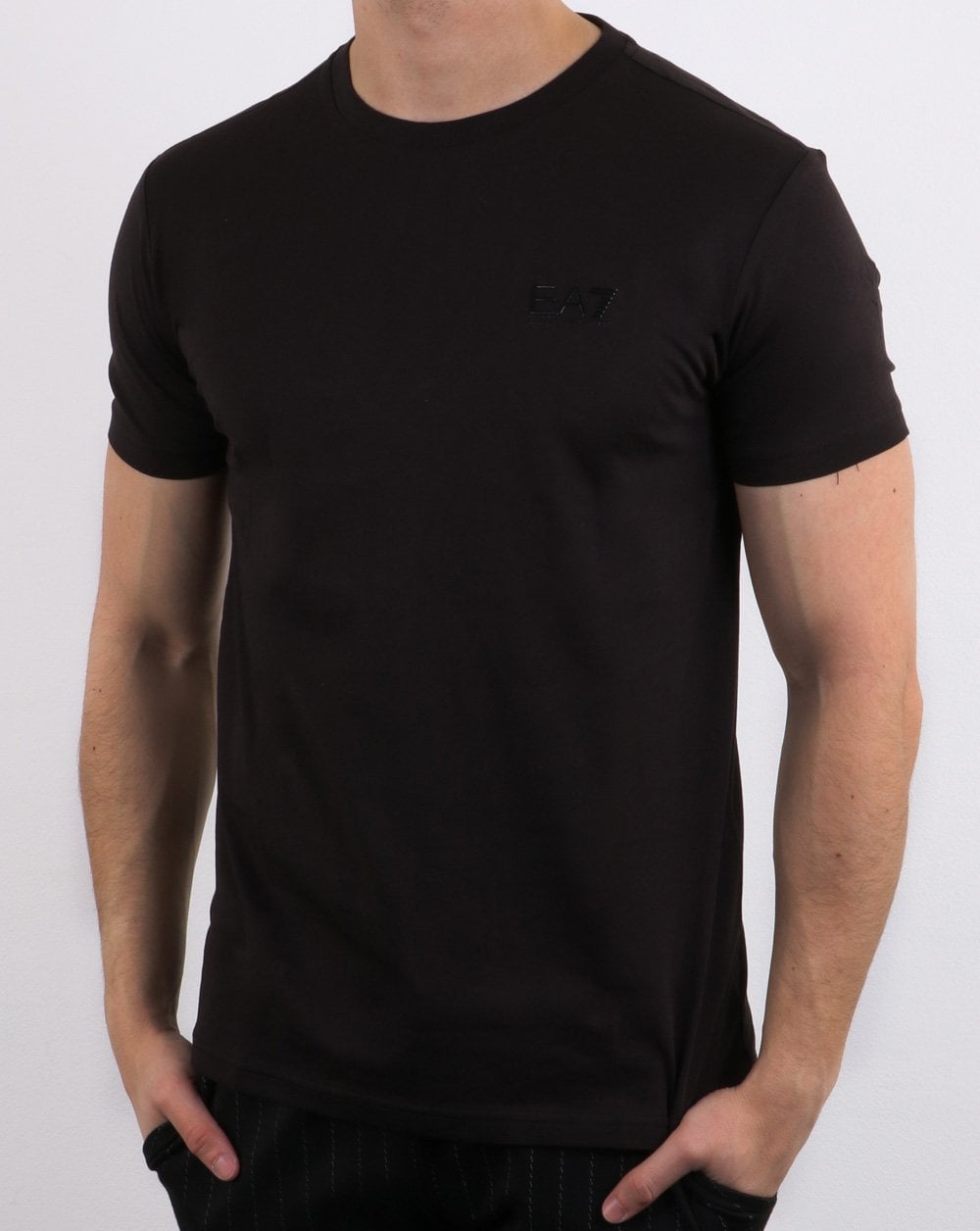 Emporio Armani EA7 Core T-Shirt Schwarz