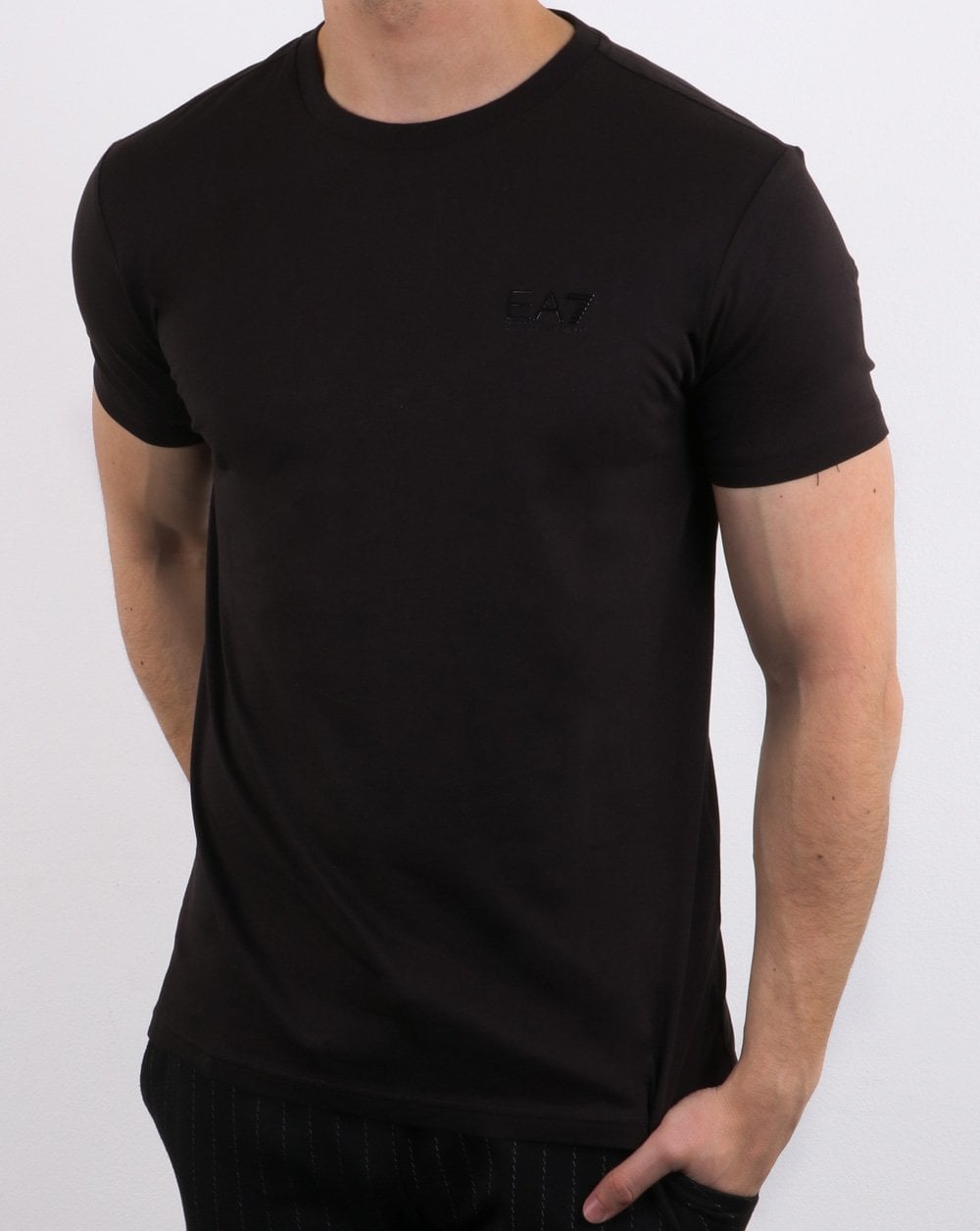 Emporio Armani EA7 Core T-Shirt Schwarz