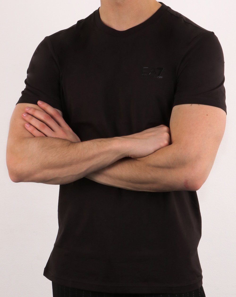 Emporio Armani EA7 Core T-Shirt Schwarz
