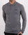 Emporio Armani EA7 Long Sleeve Polo Shirt Dark Grey